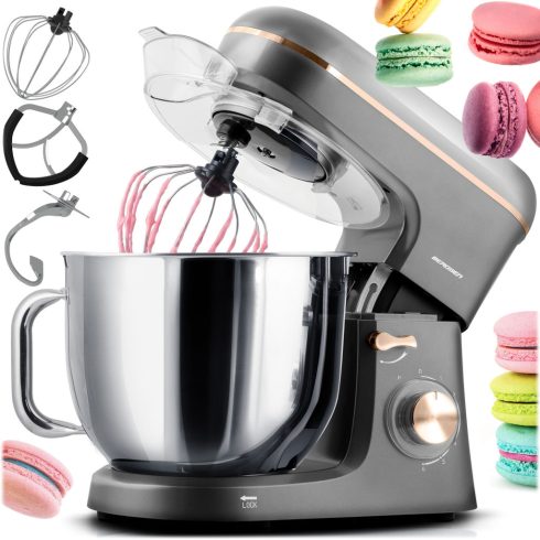 Berdsen 1400 W BD-756 3 az 1-ben 6 literes bolygóműves keverőgép-konyhai robotgép