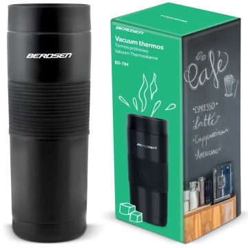 Vákuumos termosz 590 ml BD-784 fekete