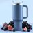   Termos próżniowy kubek ze słomką 1180 ml Berdsen granatowy