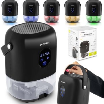 Légszárító - Berdsen BR-10B nedvességelnyelő, fekete