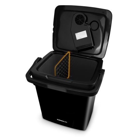 Berdsen Icemax 29 literes hordozható hűtőszekrény ECO üzemmóddal – fekete