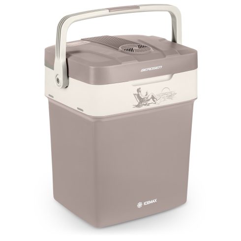Berdsen Icemax 29 literes hordozható hűtőszekrény ECO üzemmóddal – sötét szürke
