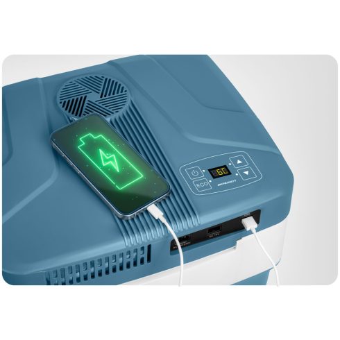 Berdsen Icemax turista hűtőszekrény 29 literes ECO mód - kék