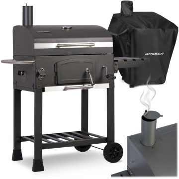 Berdsen BD-891 fekete faszén grill fedéllel