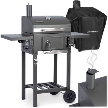 Berdsen BD-892 fekete faszén grill fedéllel