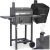 Berdsen BD-892 fekete faszén grill fedéllel