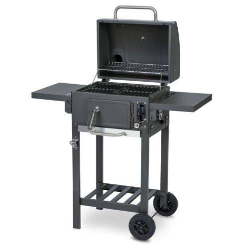 Berdsen BD-892 fekete faszén grill fedéllel