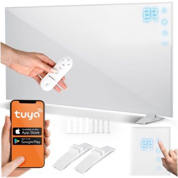   Infravörös fűtőtest, infravörös sugárzó, 720 W, Berdsen BD-983, távirányító, WiFi alkalmazás