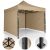 Kerti pavilon 3 fal 3 x 3m bézs Plonos