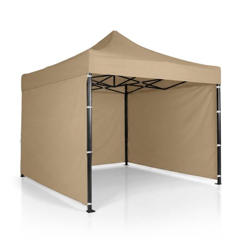 Kerti pavilon 3 fal 3 x 3m bézs Plonos