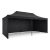 Kerti pavilon 3 fal 3 x 6m fekete Plonos