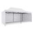 Kerti pavilon 3 fal 3 x 6m fehér Plonos