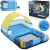 Úszósziget 4 személyes matrac tetővel Summer Oasis Bestway 43645