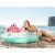 Coral Bliss úszógyűrű háttámlával 107 x 113 cm Bestway 43730