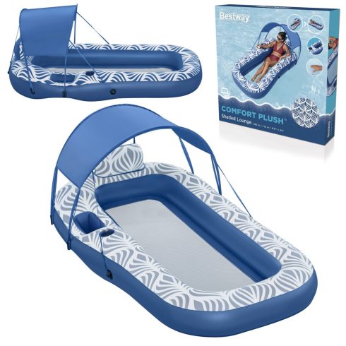 Bestway 43732 úszó matrac napellenzővel