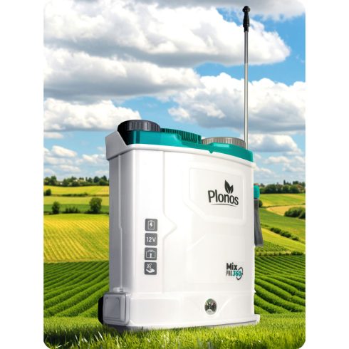 Plonos PL-603 akkumulátoros permetezőgép keverővel