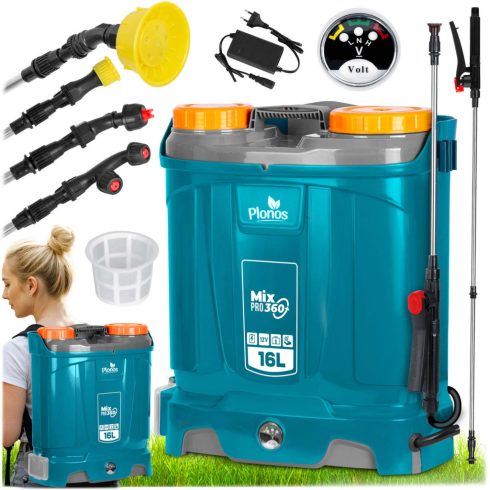 Plonos PL-604 akkumulátoros permetező keverővel