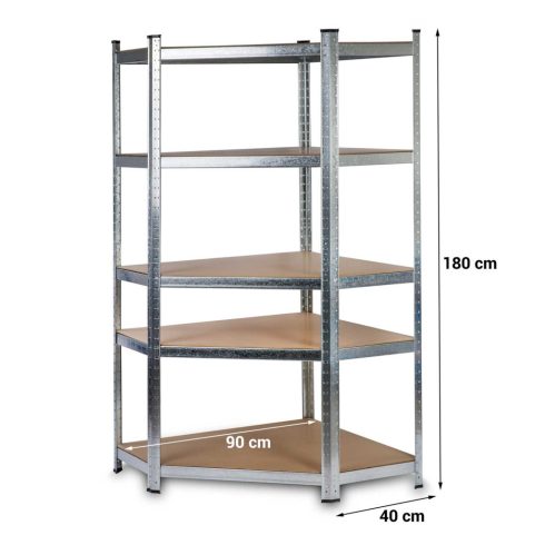 Sarok állvány 180x90x40cm Humberg HR-817