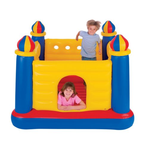 Trambulin kastély 175 x 175 x 135 cm INTEX 48259