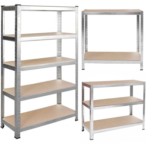 Fém raktári polc 150 x 75 x 30 cm Humberg 4840