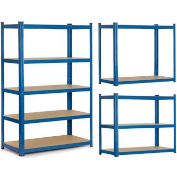 Fém raktári polc 150 x 75 x 30 Humberg 4842