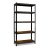Fém raktári polc 180 x 90 x 40 cm Humberg HR-852 fekete