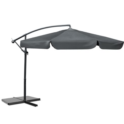 Összecsukható kerti esernyő, 8 szegmens, 350 cm, huzattal Plonos PL-881