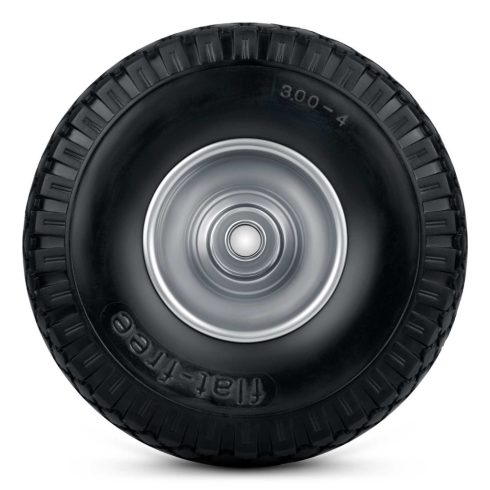 Cső nélküli talicskakerék 3.00-4 fekete-ezüst Humberg