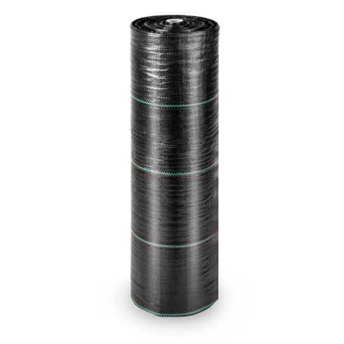 Kerti agrotextil 1,6 m x 50 m 70 g/m2 + 50 Plonos gombostű - fekete