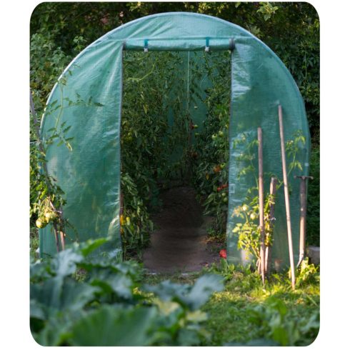 Kerti alagút, kerti üvegház, 3 x 2 m (6 m2) Plonos