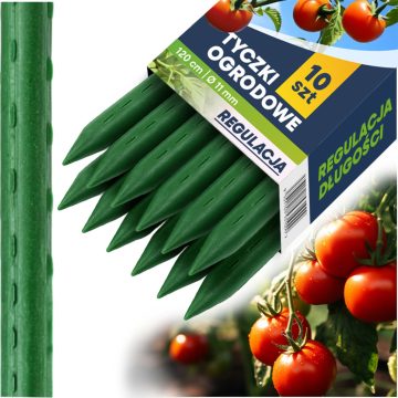 Növényoszlopok 120 cm Plonos PL-940 zöld 10 db