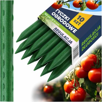 Növényoszlopok 150 cm Plonos PL-940 zöld 10 db