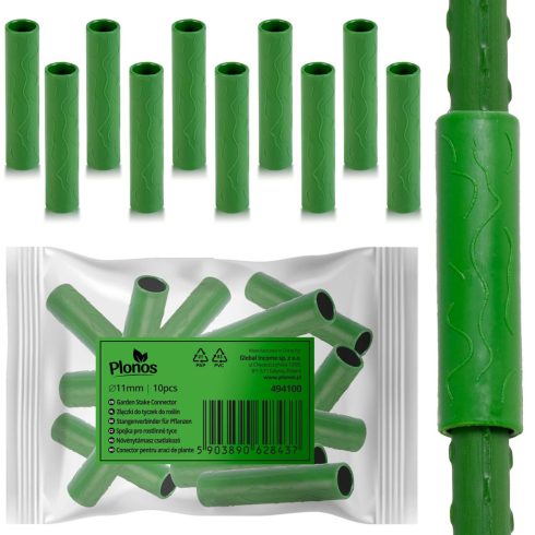 Pólus csatlakozók 11mm Plonos PL-941 zöld 10 db
