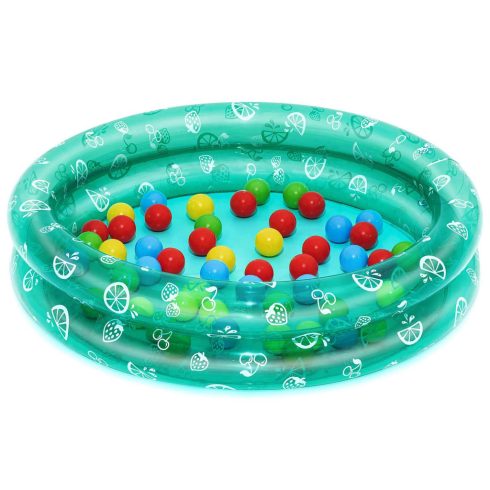 Felfújható gyerekmedence labdákkal 91x20cm Bestway 51141