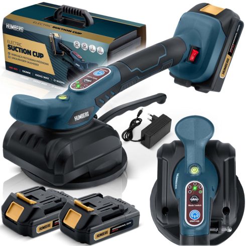Elektromos vákuum vibrációs csempe tapadókorong 100 kg-ig Humberg HM-160
