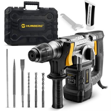   Kalapácsfúró ütvefúró 4J SDS PLUS 1010 W Humberg HM-430