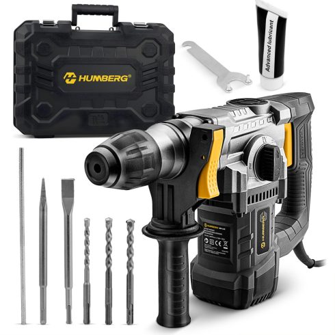 Kalapácsfúró ütvefúró 4J SDS PLUS 1010 W Humberg HM-430
