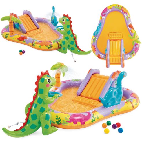 Intex 56139 felfújható dinoszaurusz játszótér