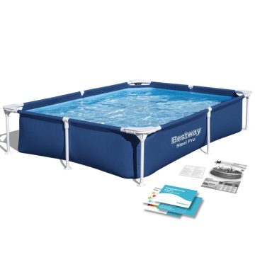 Téglalap alakú medence 221x150x43 cm Bestway 56401N