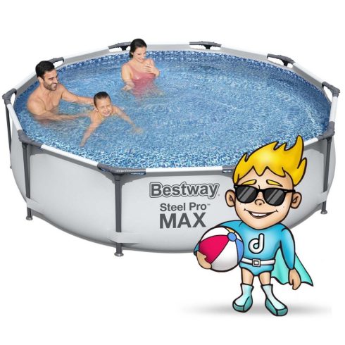 Keretes kerti medence 305 x 76 cm 17in1 Bestway 56406