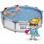 Keretes kerti medence 305 x 76 cm 17in1 Bestway 56406