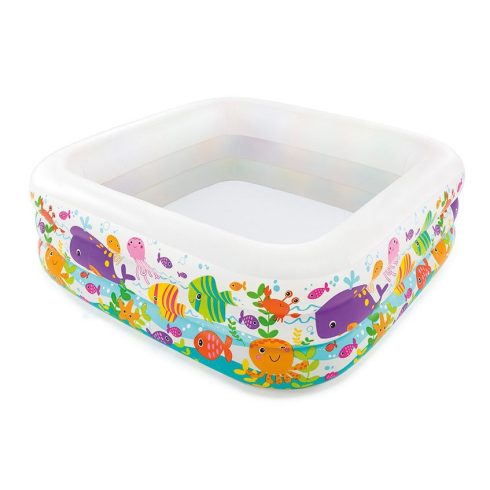 Felfújható akvárium medence 159 x 159 x 50 cm INTEX 57471