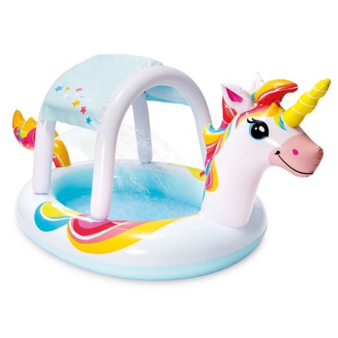 Unicorn zuhanyfüggöny baldachinnal 254 x 132 cm Intex 58435