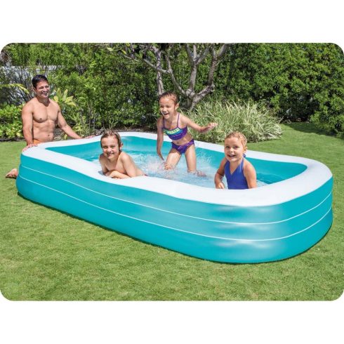 Téglalap alakú felfújható medence 305 x 183 x 56 cm INTEX 58484