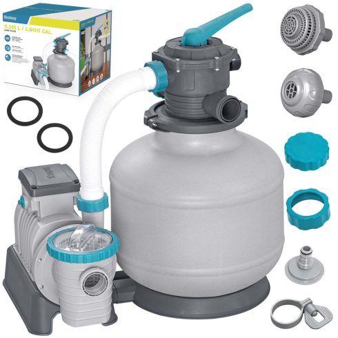 Homokszivattyú úszómedencékbe 11355 L/h Bestway 58486