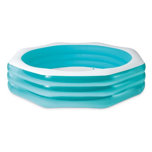 Intex 58492 nyolcszögletű felfújható medence, 254 x 254 x 56 cm