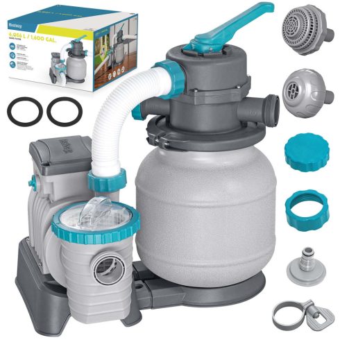 Homokszűrő szivattyú úszómedencékhez 6056 l/h Bestway 58497