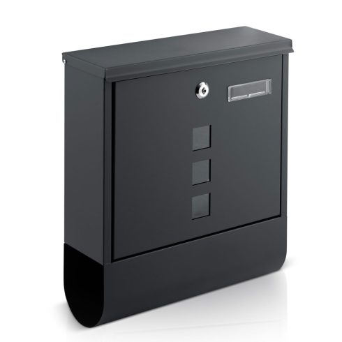 Levéldoboz 34x30,5x10 cm antracit HM-861