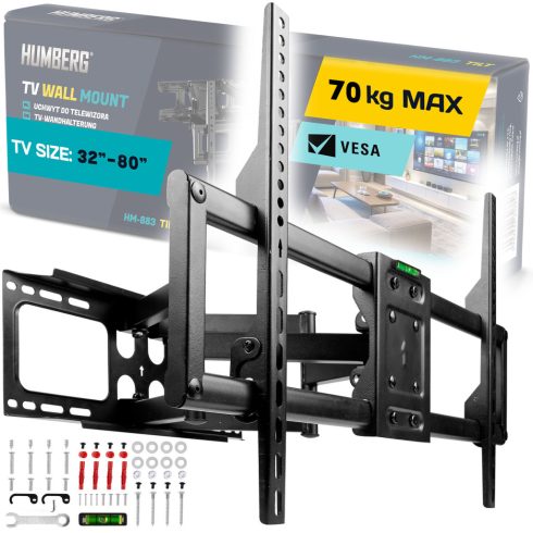 TV tartó 32-80 hüvelyk Humberg 70 kg