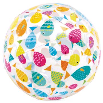 Felfújható strandlabda boldog halakkal 51 cm INTEX 59040